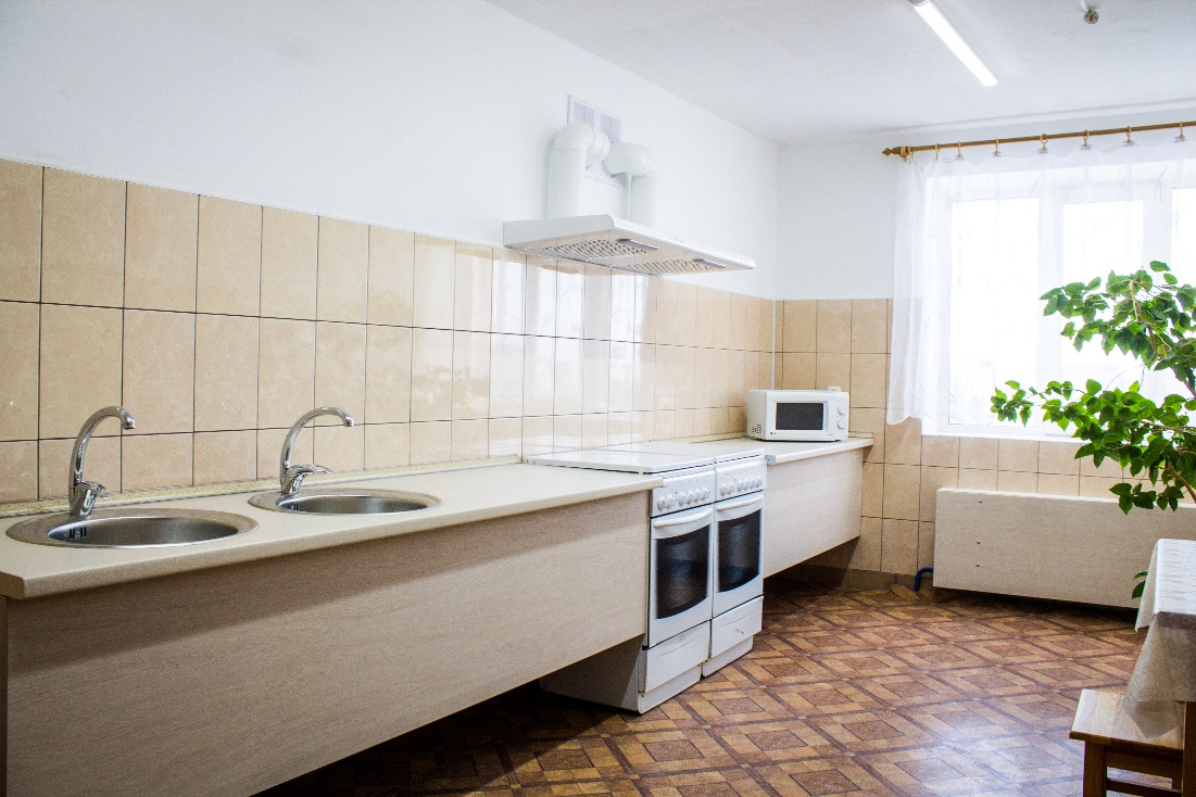 Кухня в общежитии