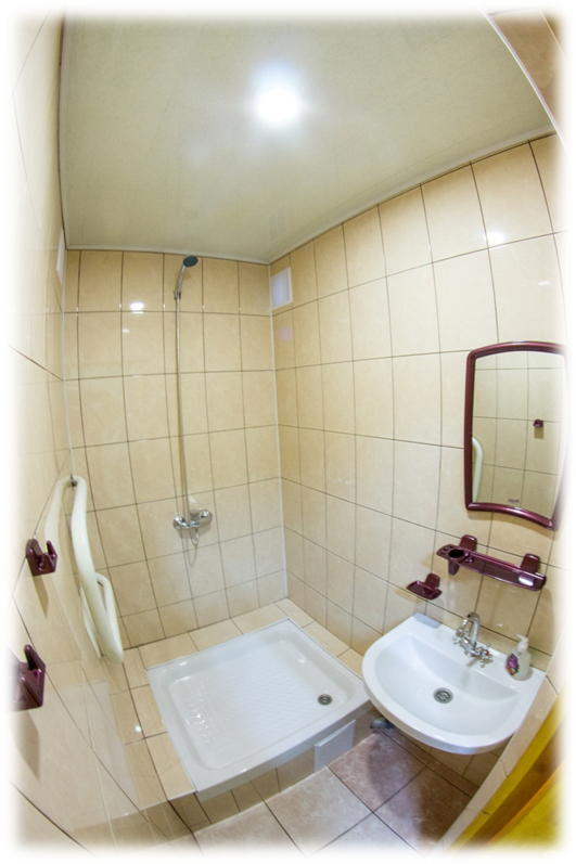 Душевая блока в общежитии